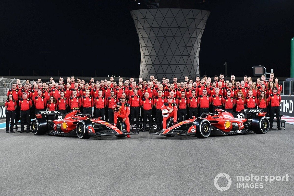 What happens to F1 cars and drivers when a season finishes?