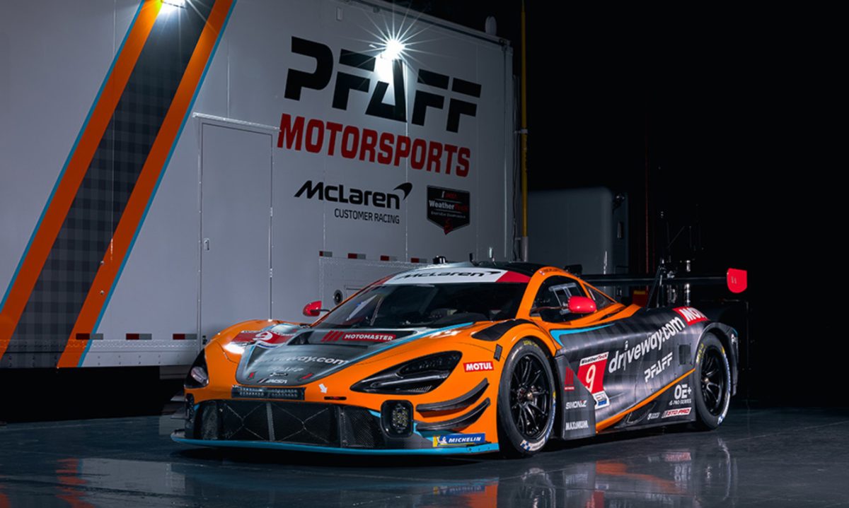 Reimagining Excellence: Pfaff collaborates with McLaren, presenting dynamic IMSA livery