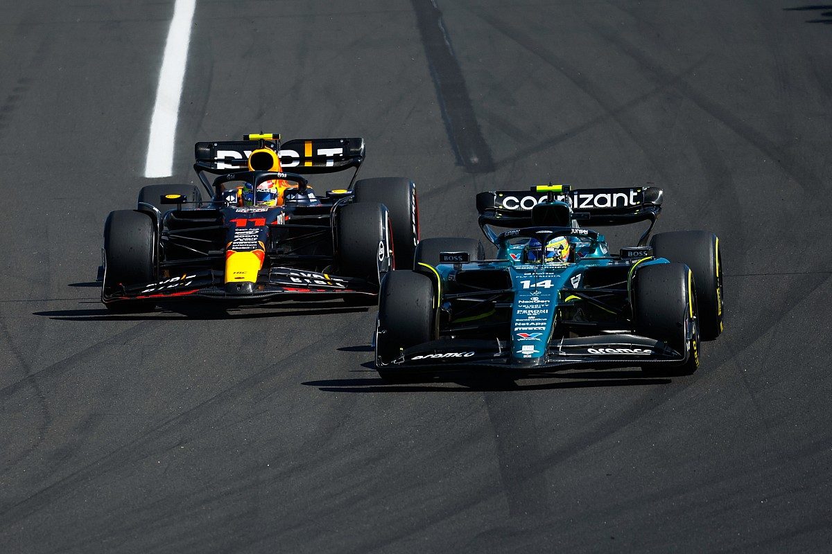 Revving Towards Success: Aston Martin Tackles the Red Bull DRS Switch Gap with Determination