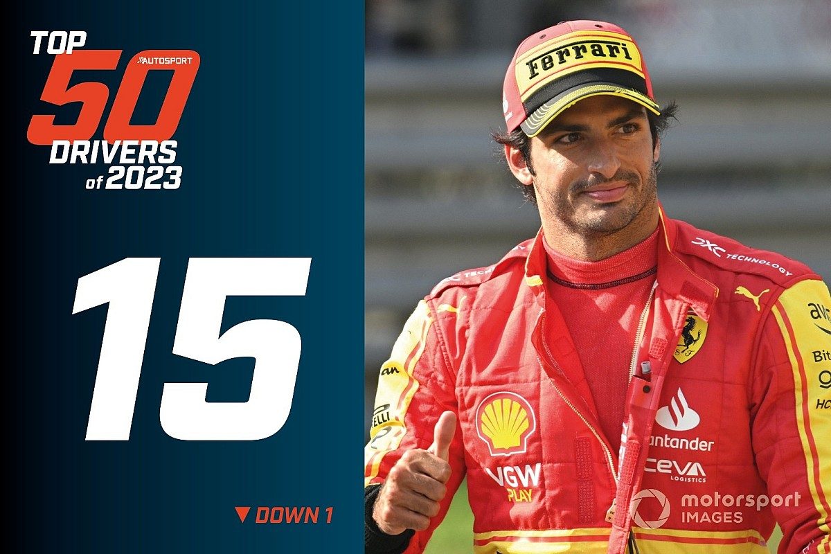 Climbing Towards Greatness: Carlos Sainz Ranks #15 in Autosport&#8217;s Top 50 of 2023