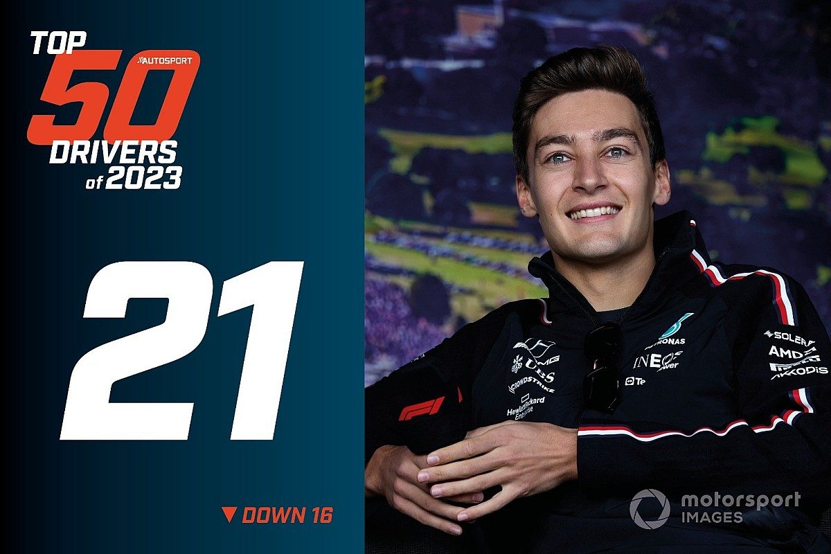 Rising Star: George Russell Claims Coveted Spot #21 on Autosport Top 50 of 2023