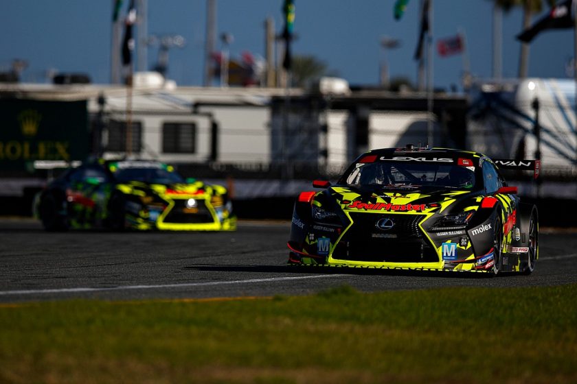 From Speed to Flames: Unfortunate Twists Plague Lexus in the Daytona 24 Hours