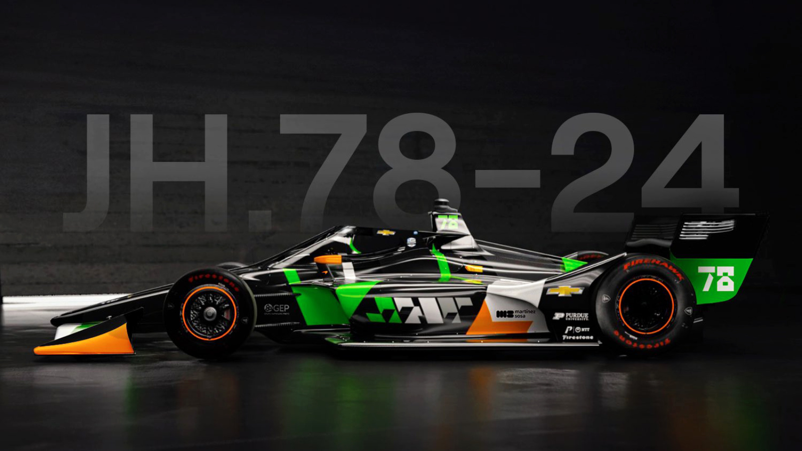 Juncos reveals tweaked livery for 2024 IndyCar season