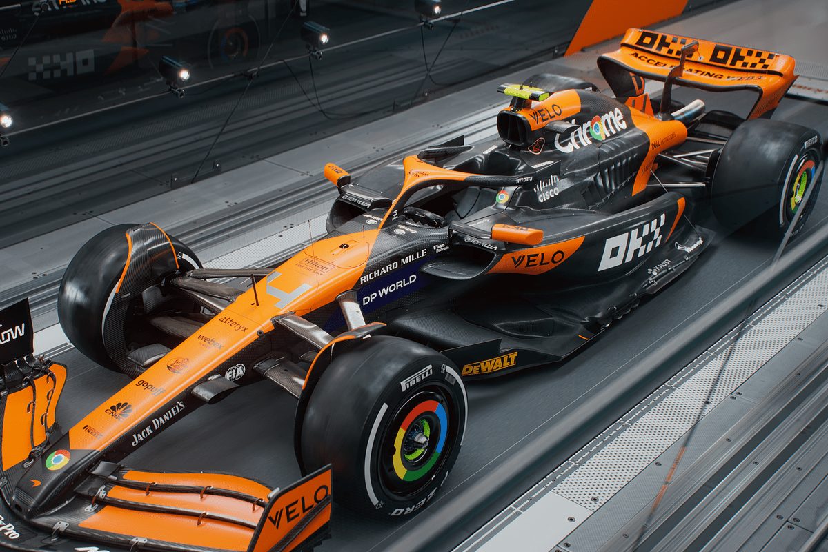 McLaren presents 2024 livery ahead of MCL38 launch