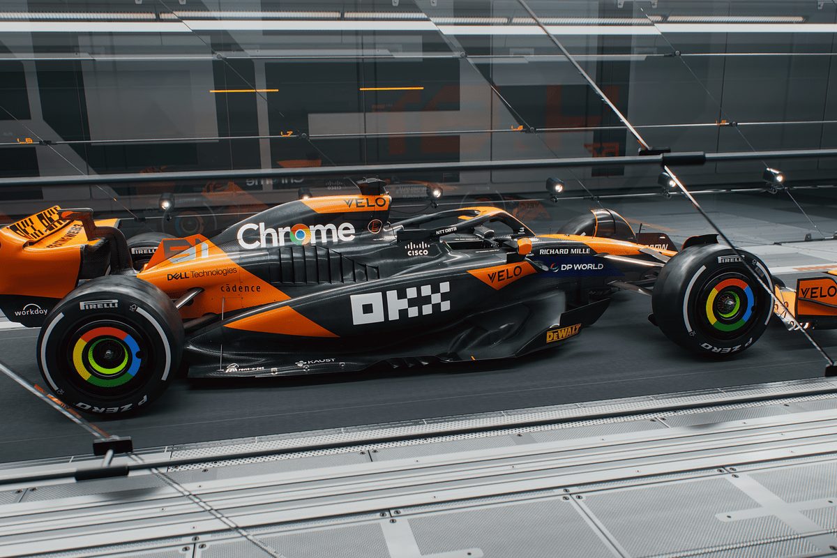 Unveiling the Masterpiece: A Visual Spectacle of the McLaren MCL38 Livery