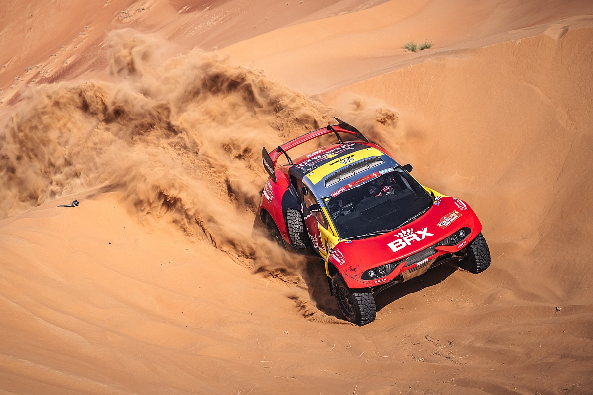Unstoppable Loeb roars to triumph in Stage 9, as Sainz solidifies position at the helm in Dakar 2024