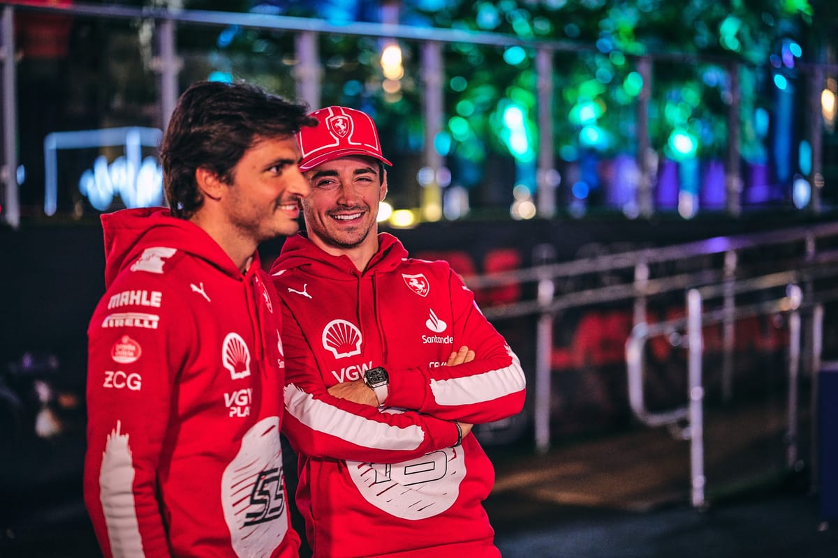 Thrilling Rivalry Beckons: The Unstoppable Duo of Sainz and Leclerc Set to Dominate the Track for Ferrari