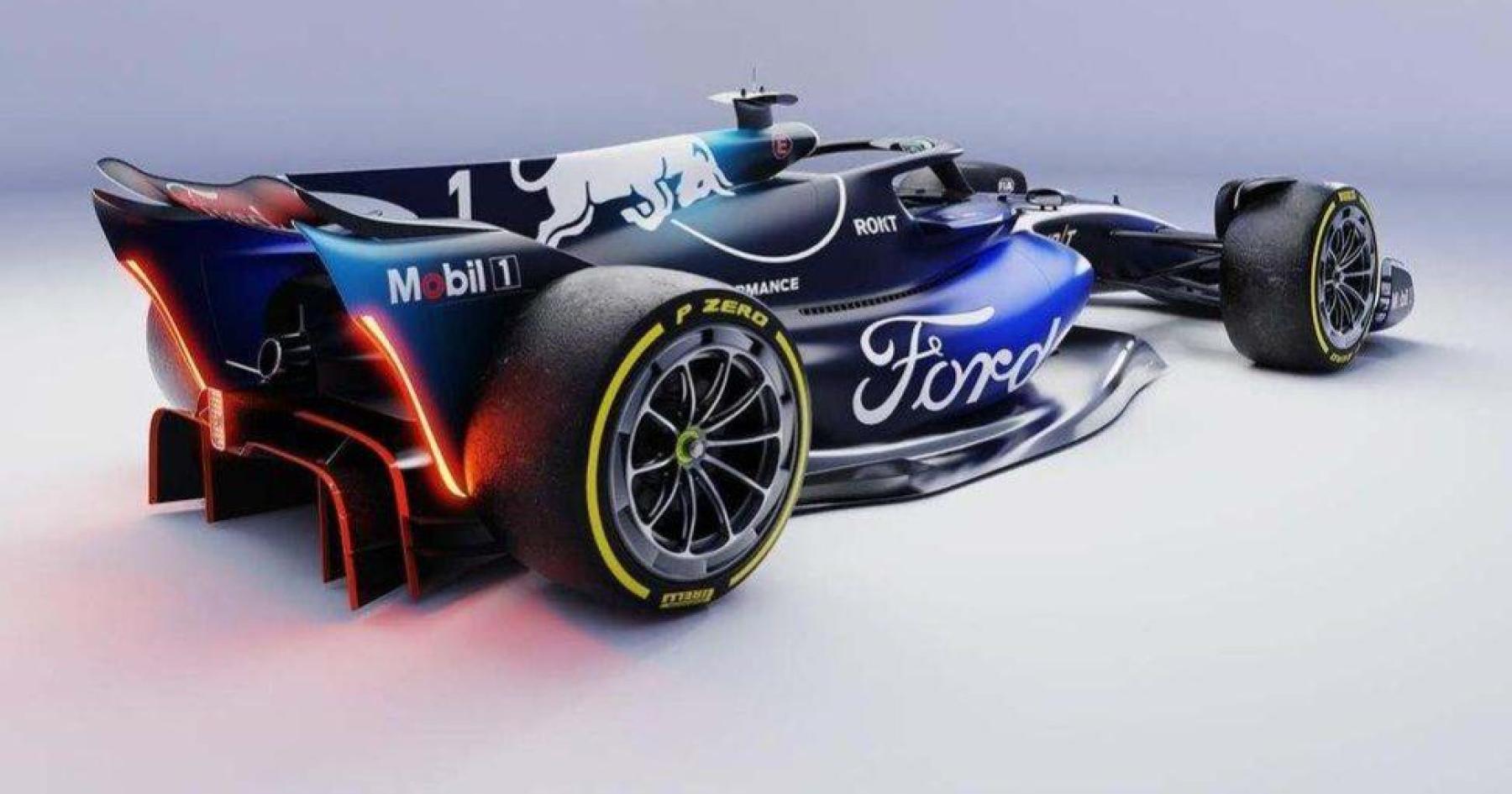 Revving up the Excitement: A Sneak Peek into the Futuristic Red Bull-Ford Formula 1 Liveries