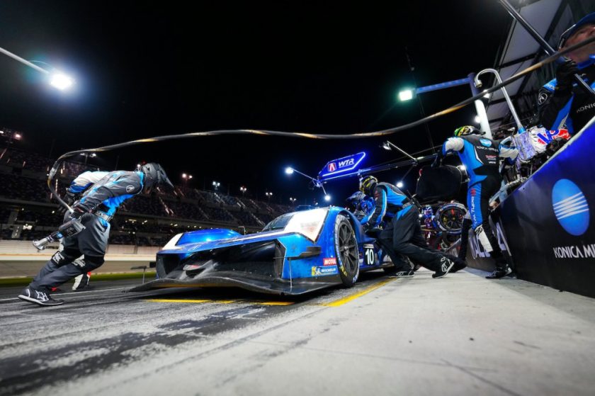 Thrilling Twists: WTR Andretti No. 10 Faces Adversity in Rolex 24, Hour 9