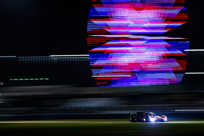 Racing under the moon: Derani sets the pace in thrilling Daytona nighttime practice