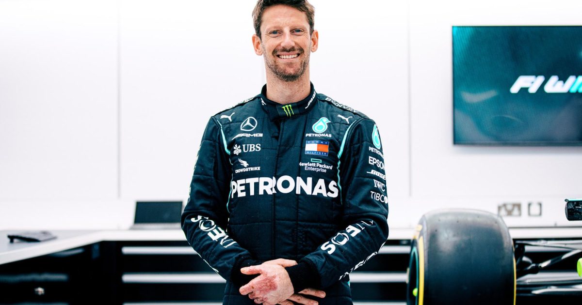 Grosjean issues update on Mercedes F1 drive