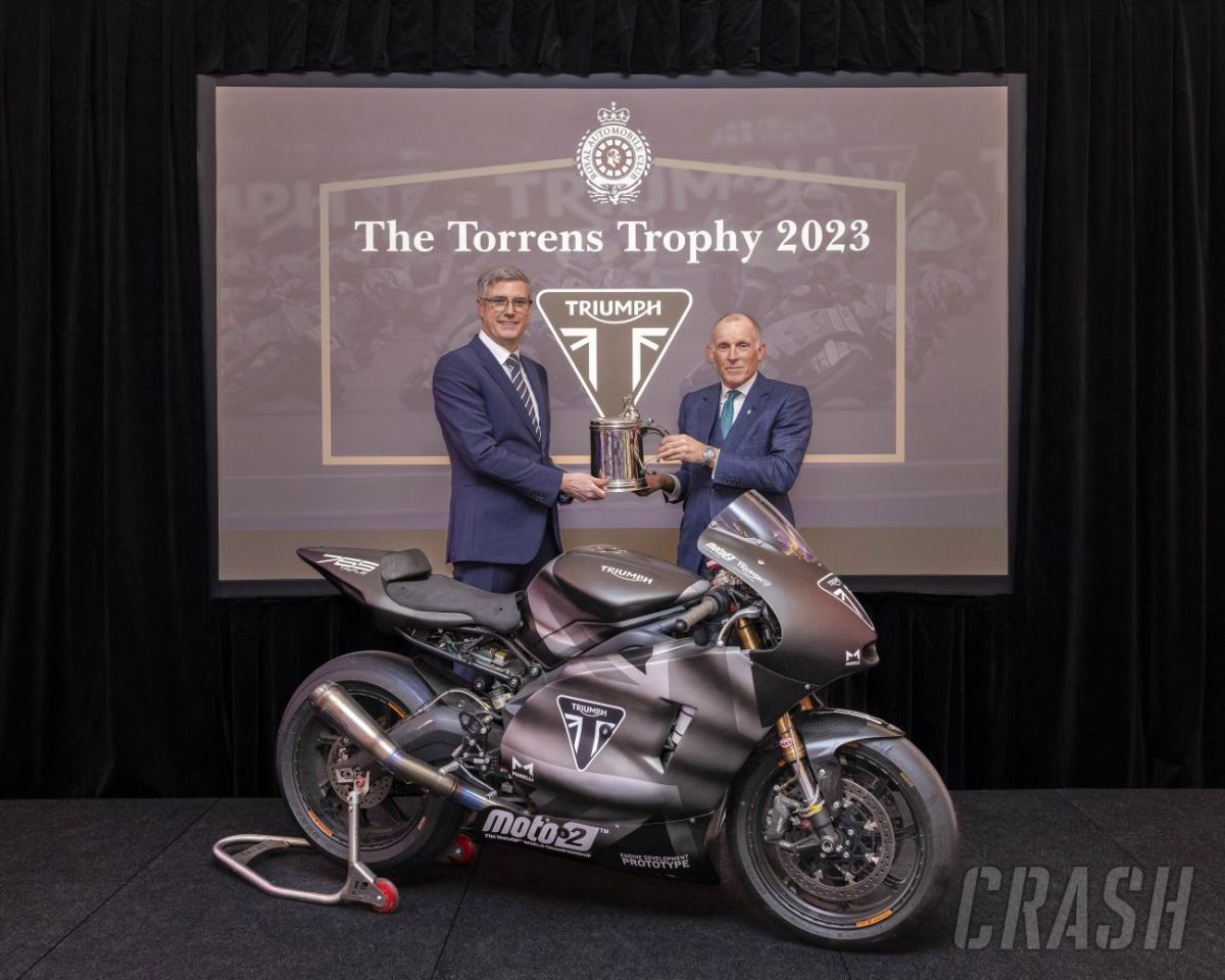 Triumph awarded Torrens Trophy for Moto2