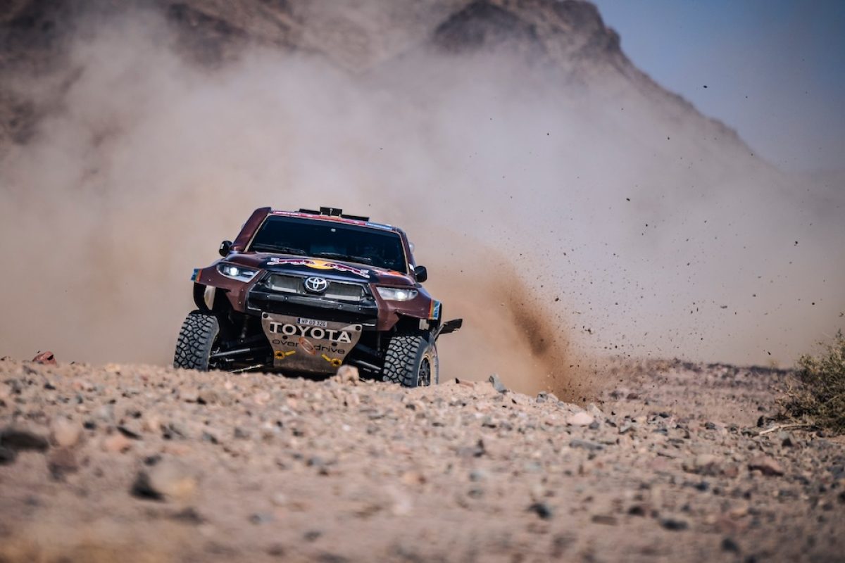 Toyota’s de Mevius wins opening Dakar stage