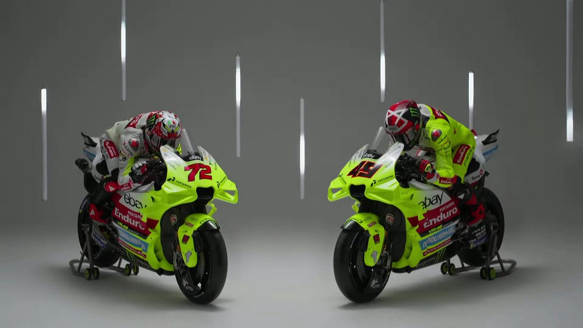 Revving into the Future: VR46 Ducati MotoGP Team Unveils Dazzling 2024 Livery