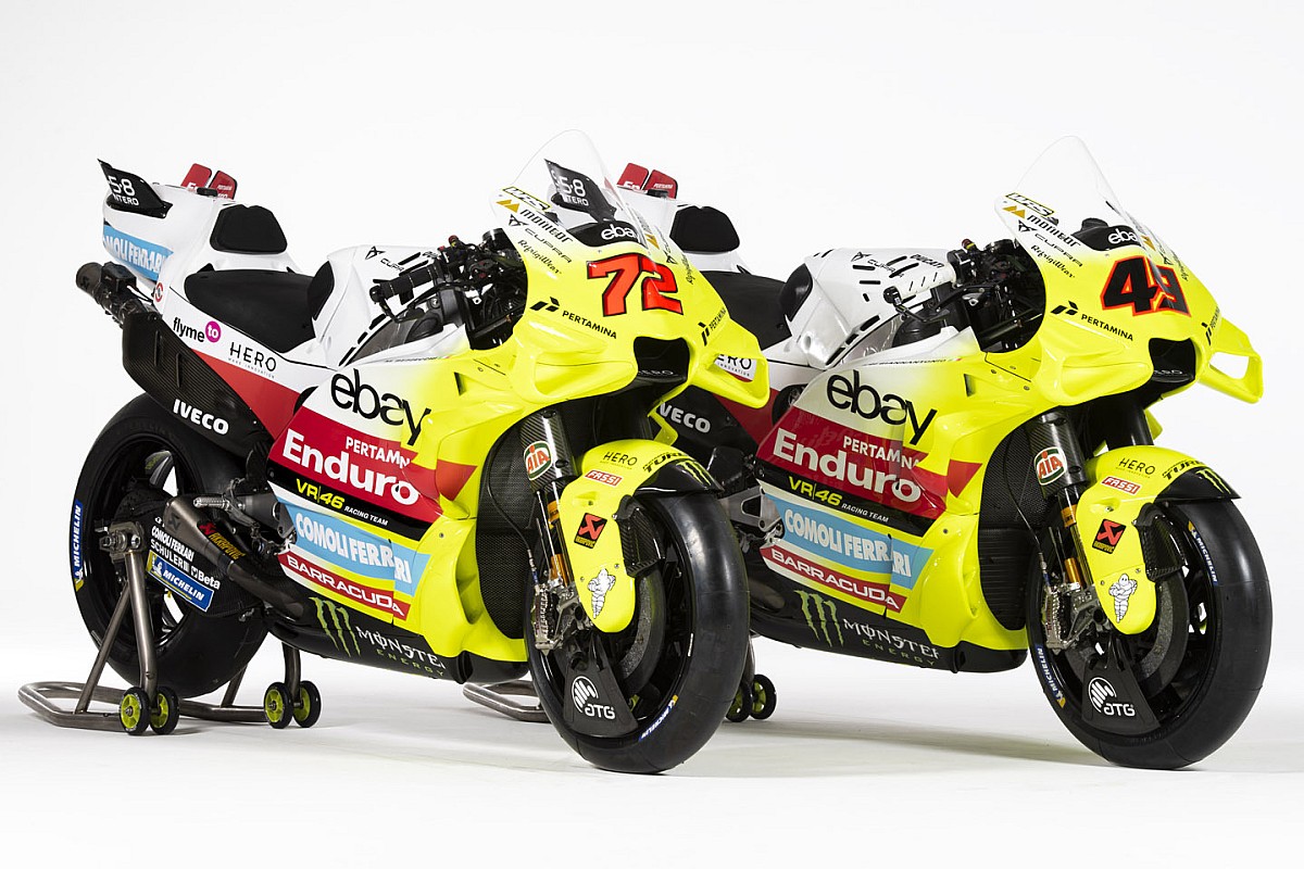 Revving up to Victory: Valentino Rossi&#8217;s MotoGP Team Unveils Stunning New 2024 Livery