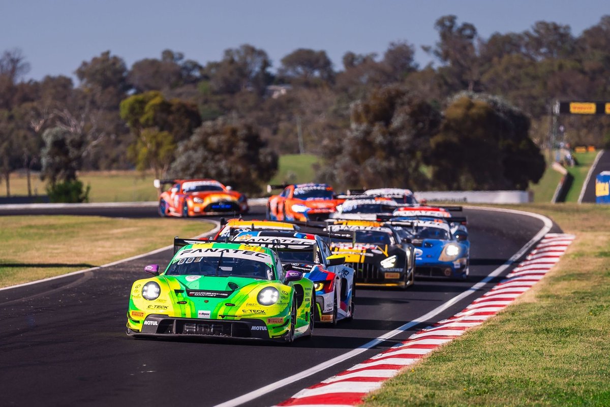 Unstoppable Porsche Reigns Supreme in Thrilling Bathurst 12 Hour Victory