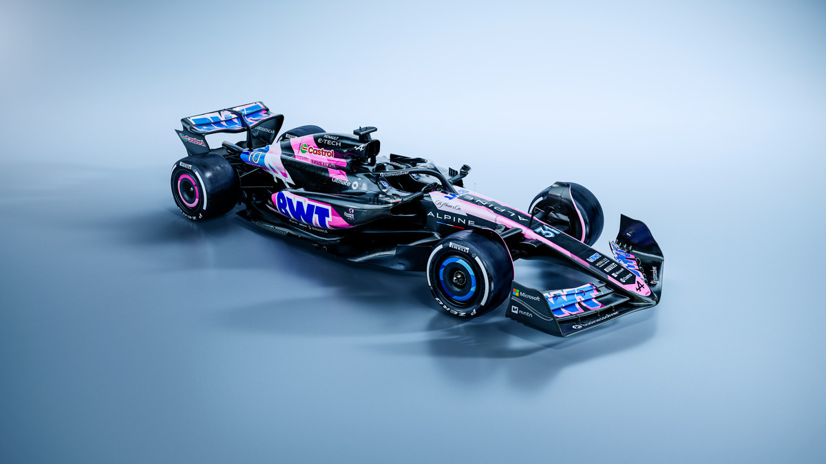 Pioneering the Path of Unconventional Elegance: Alpine&#8217;s Astonishing Inverted Pink Livery Set to Dazzle the F1 Circuit throughout 2024