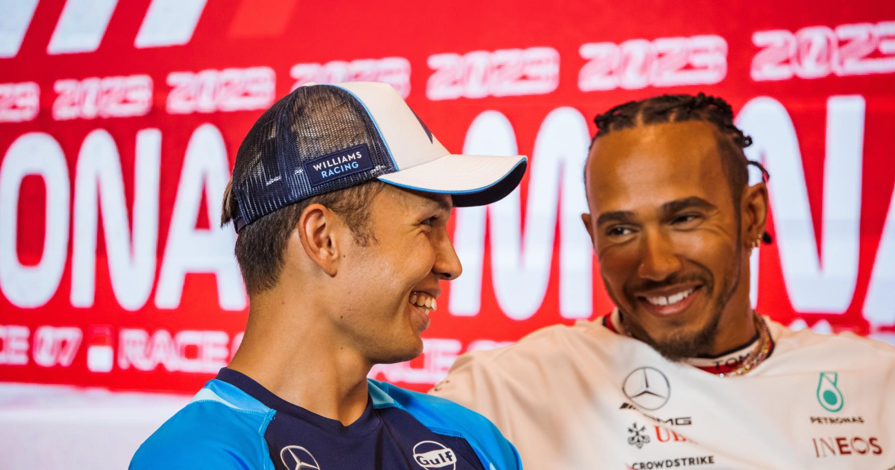 Albon: Hamilton to Ferrari news a ‘pinch yourself moment’