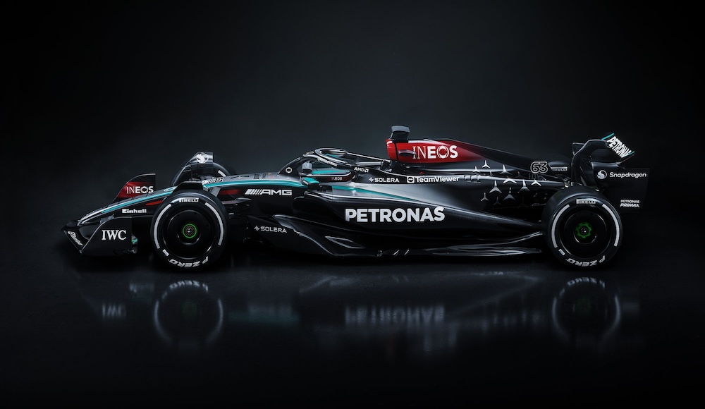Unveiling the Future: Mercedes W15 Roars into the Limelight at Silverstone