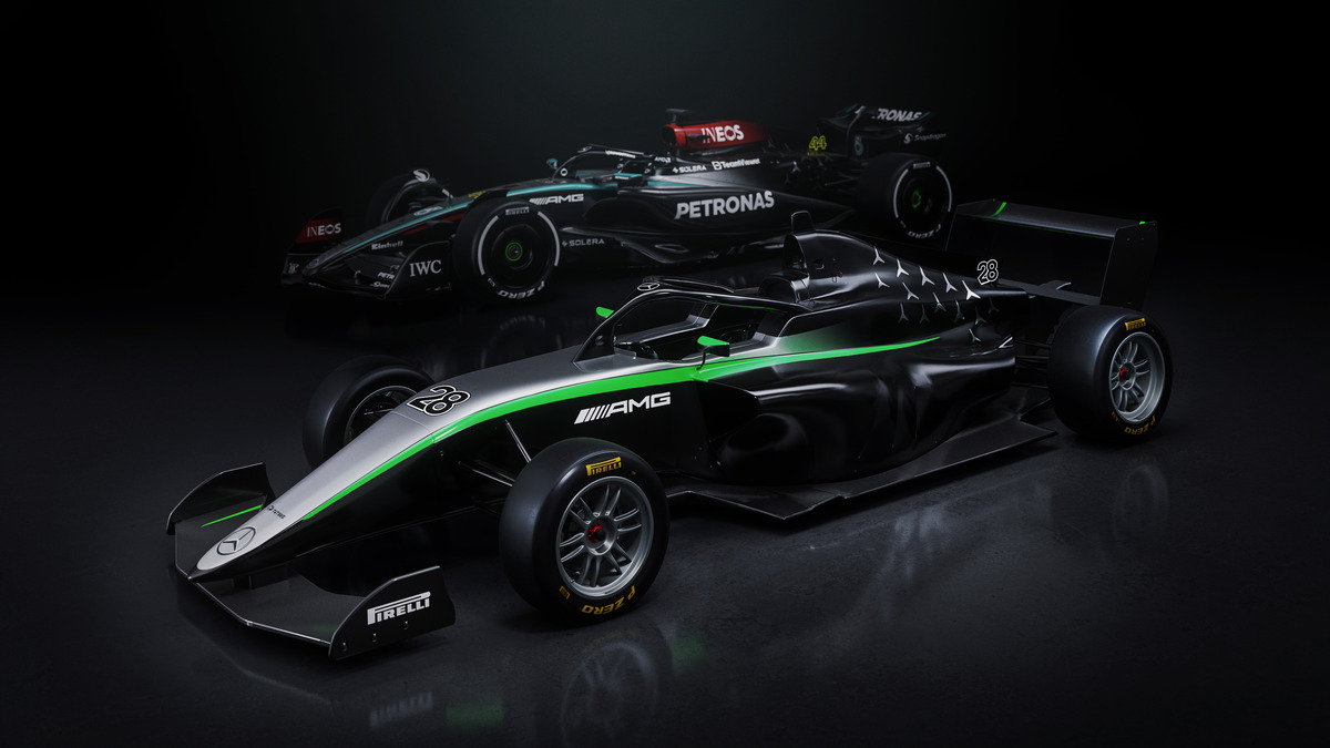 Breaking Boundaries: Mercedes Unveils Striking F1 Academy Livery