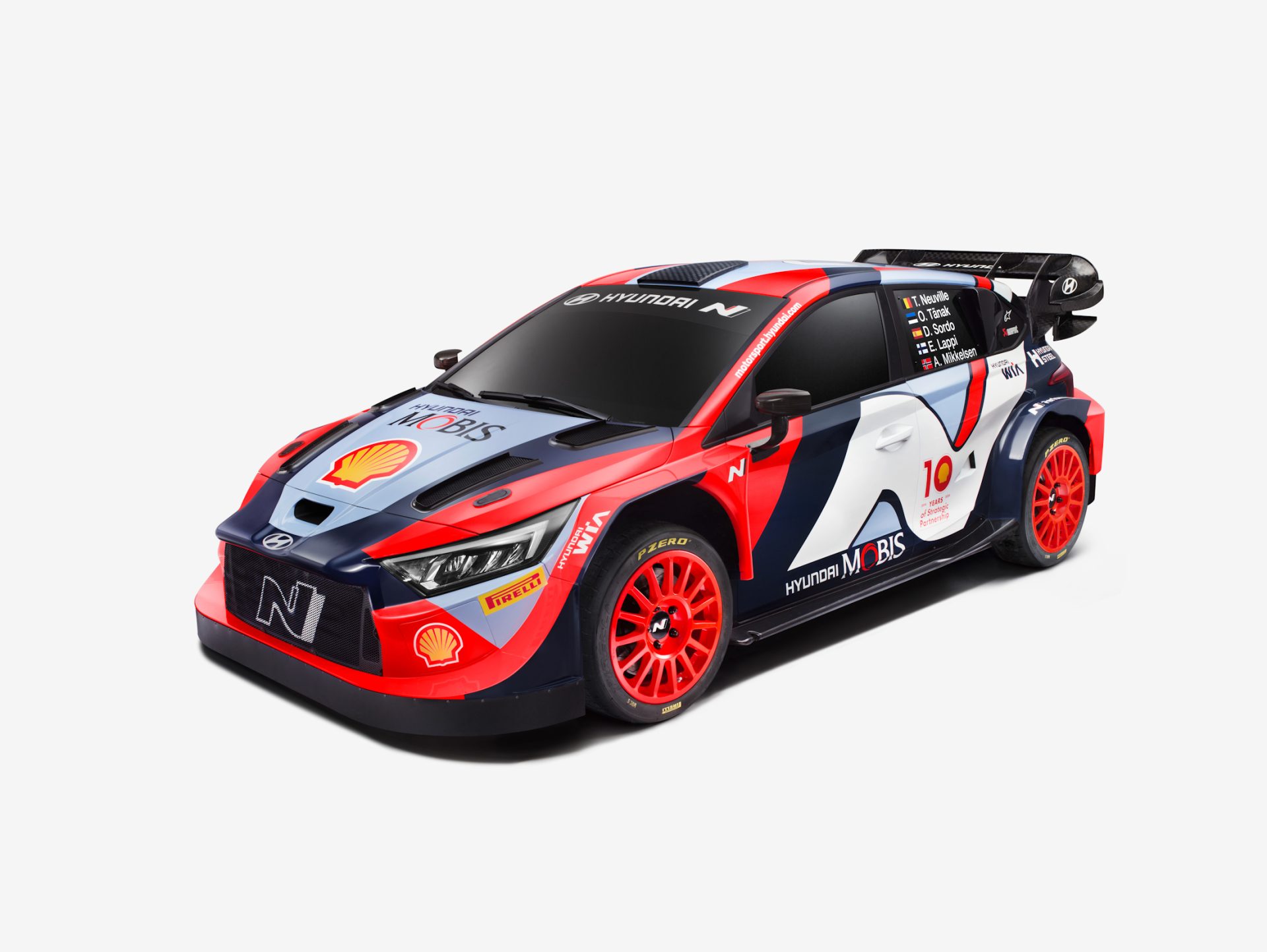 Revving Up the Competition: Hyundai WRT Unveils Striking &#8216;N&#8217;-Inspired Livery at WRC Sweden