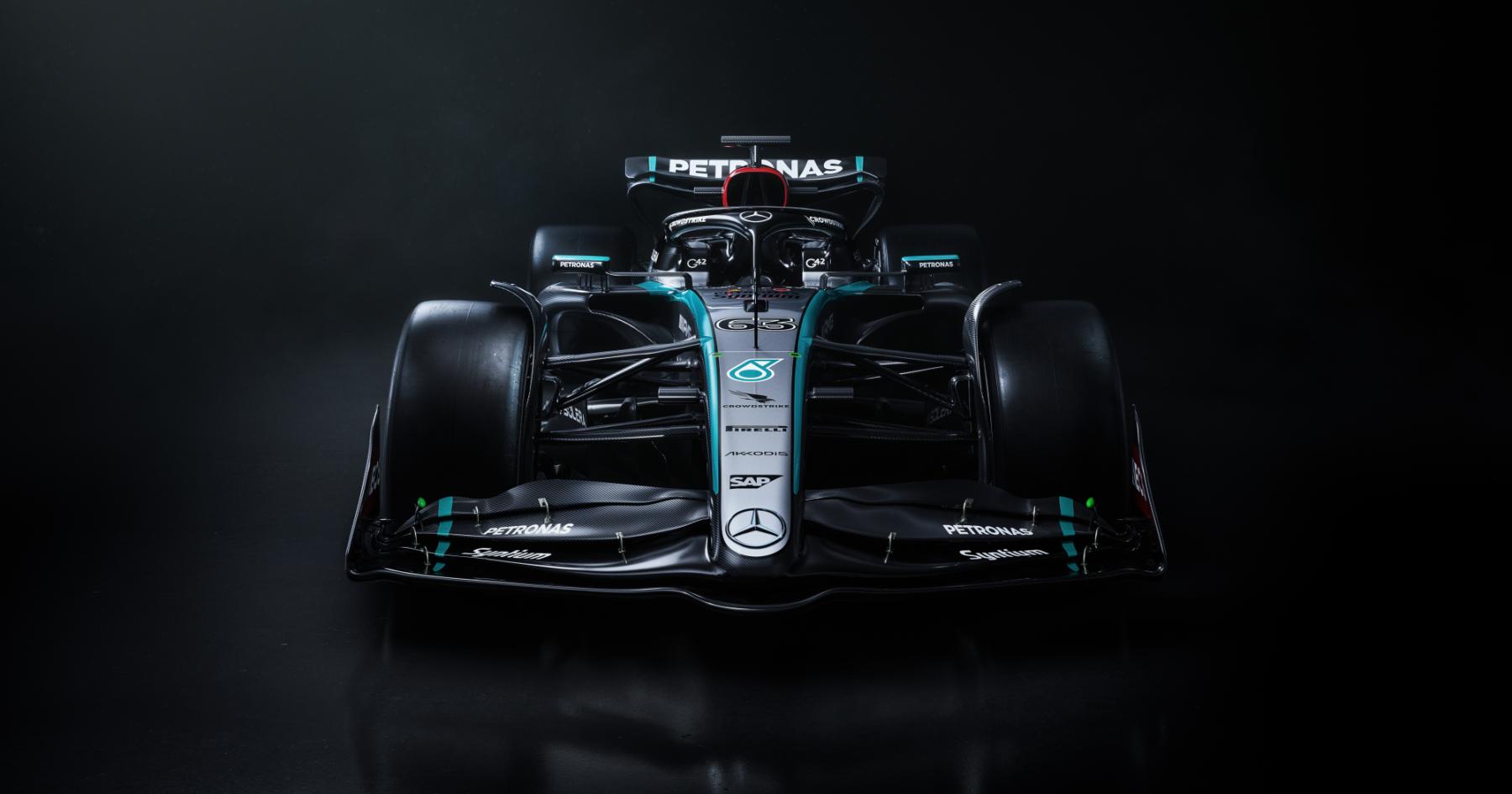In pictures: First look at striking new-look Mercedes W15