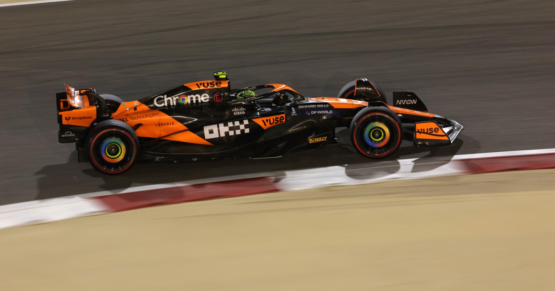 Bahrain GP: Norris critiques 'chaotic' F1 practice session