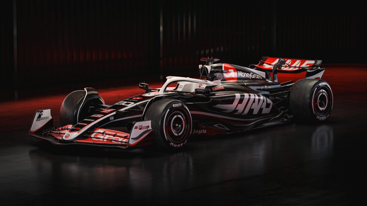 Haas commences F1 launch season with 2024 livery reveal