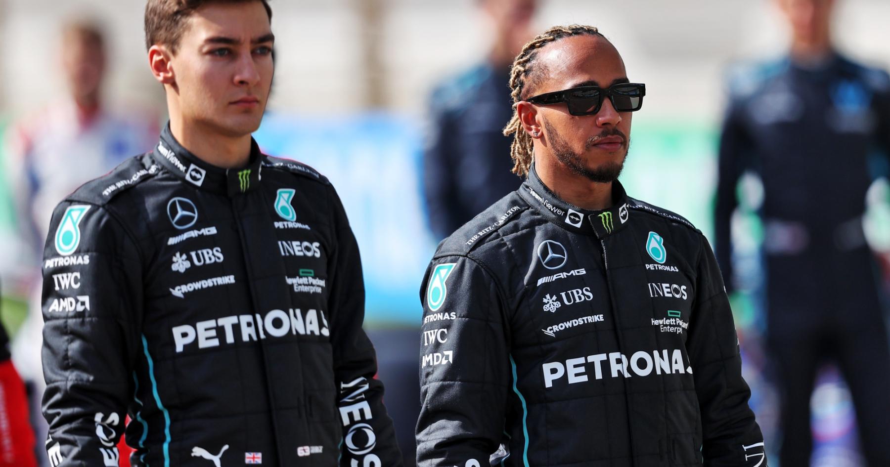 Breaking News: Russell&#8217;s Bold Message to Hamilton in the Midst of Ferrari F1 Rumors