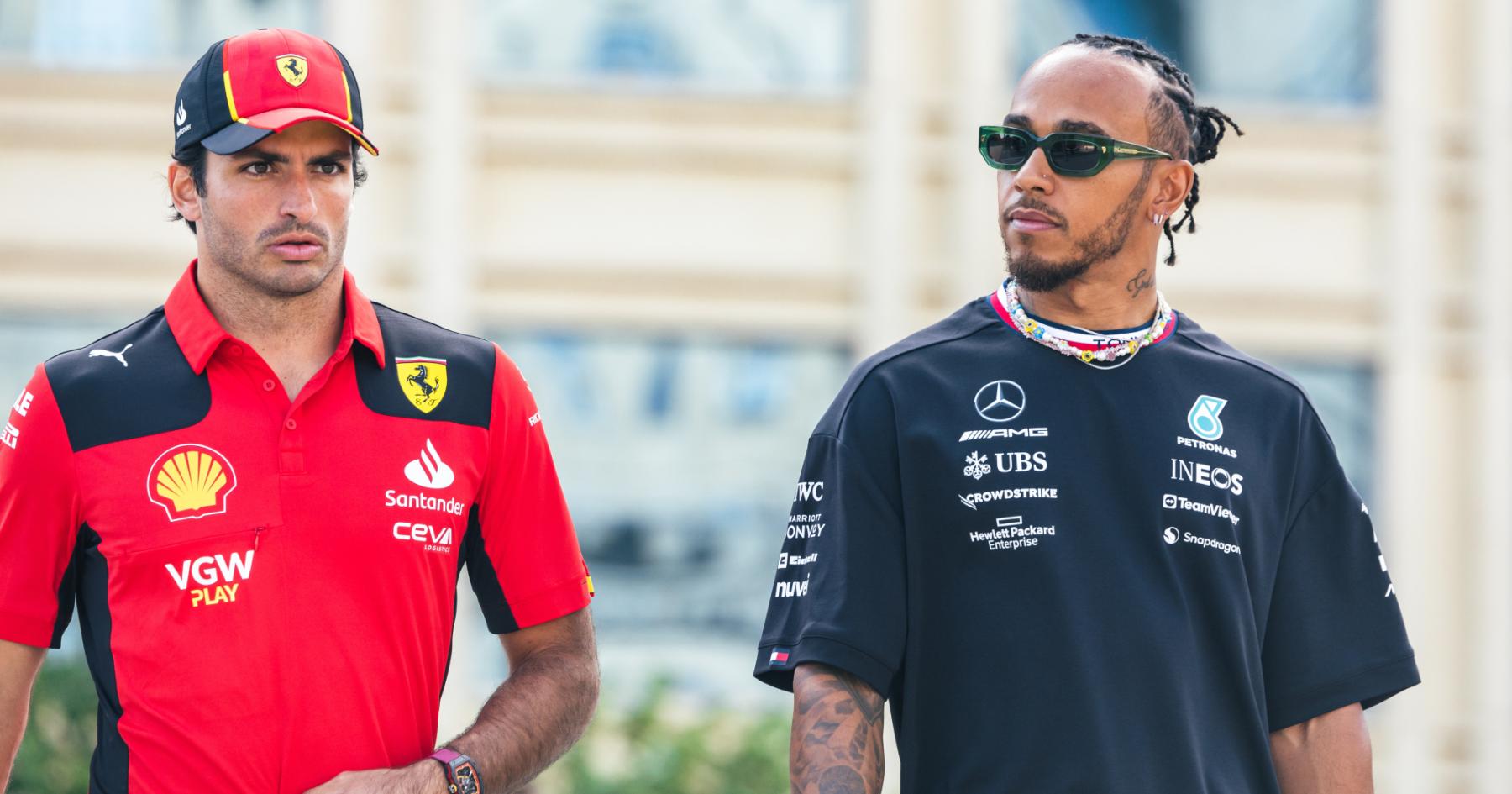 Hamilton&#8217;s Reign Over Ferrari: Sainz&#8217;s Enigmatic Reaction Sparks Speculation