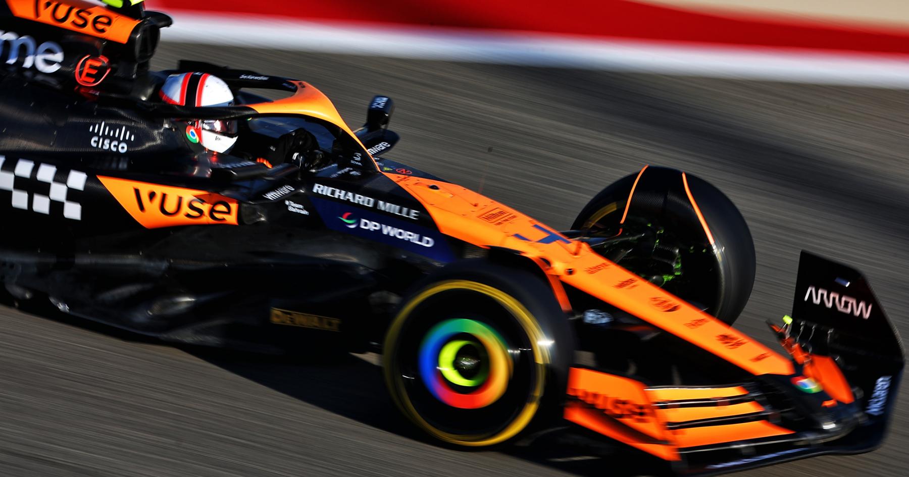 Norris Shines: Overtakes Verstappen to Dominate Day 1 Afternoon Testing