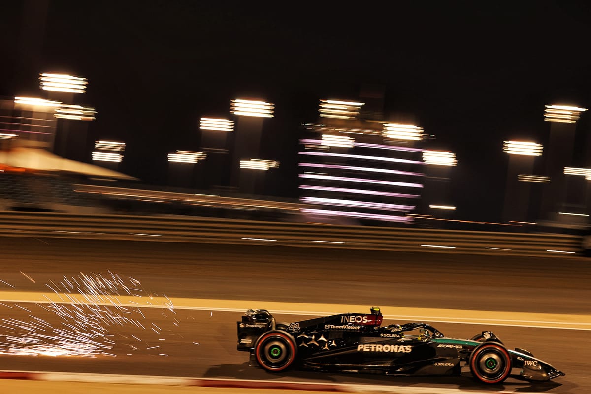 Mercedes Dominates Bahrain GP Practice with Impressive 1-2 Finish