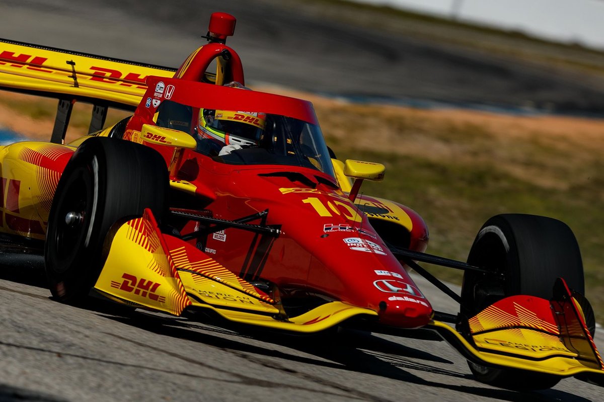 Pole Position: Alex Palou Dominates Day One of IndyCar Testing at Sebring