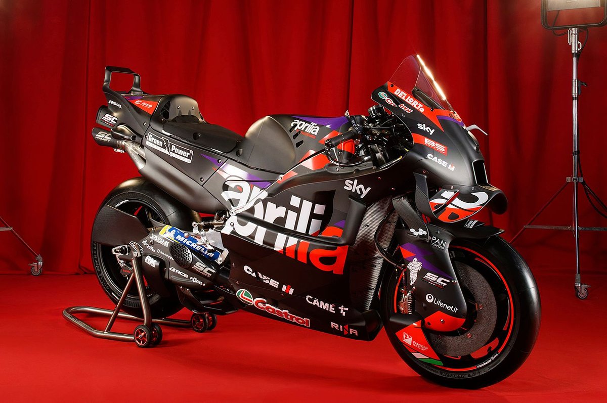 Unveiling the Future: Aprilia&#8217;s Striking 2024 MotoGP Livery