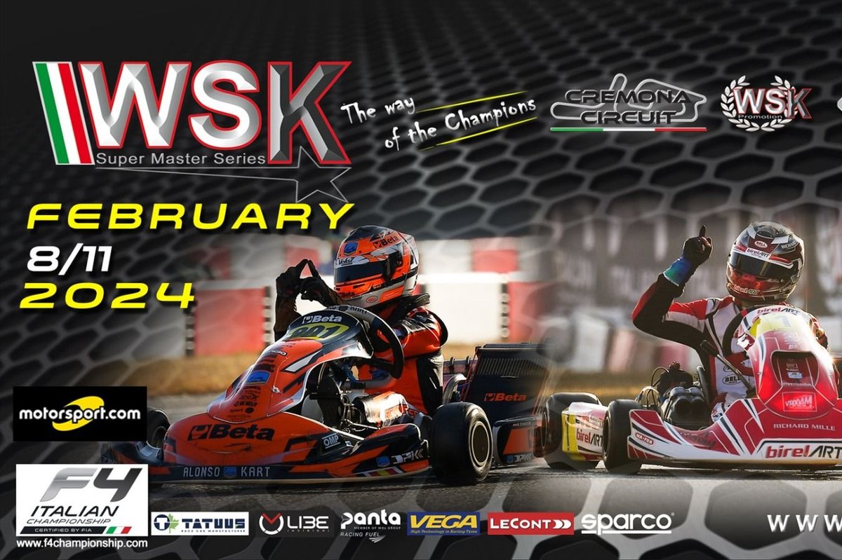 Unleashing Speed and Skill: Witness the Thrilling Second Round of WSK Super Master Series at Cremona
