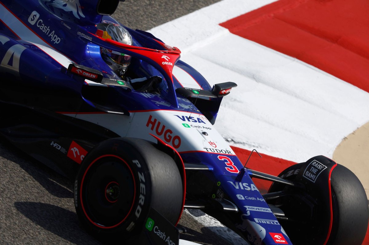 Ricciardo Shines Bright in Bahrain: Dominates First Practice Session Ahead of Norris and Piastri