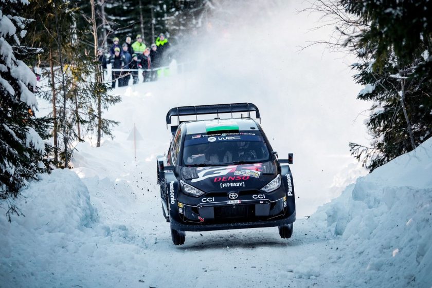 Evans Surprised by Podium Finish at WRC Sweden