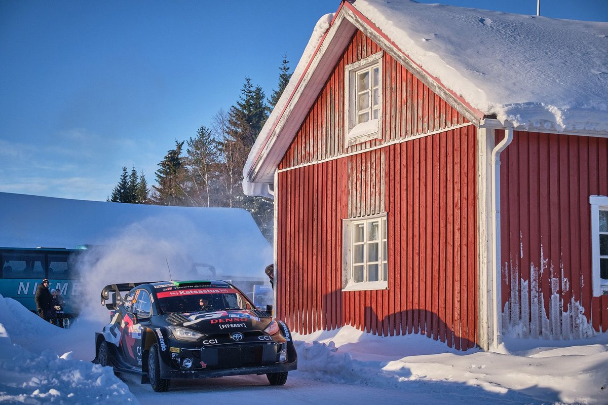 Thrilling Progress: Evans Shines in WRC Sweden Test, Taking Great Strides Forward