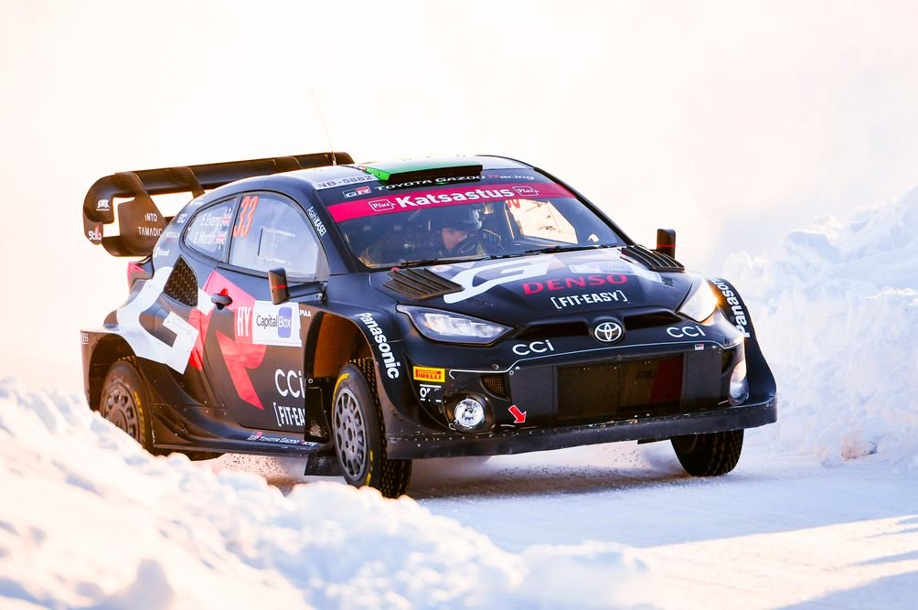 Evans Triumphs in Arctic Lapland Rally as Rovanpera Overcomes Technical Challenge