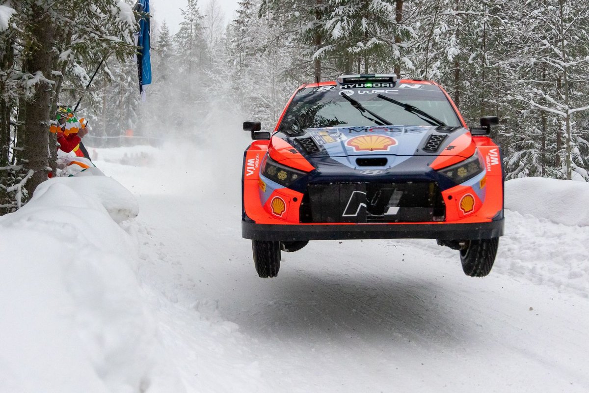 Thrilling Showdown: Evans Races to Second as Lappi Charges Towards Victory in WRC Sweden