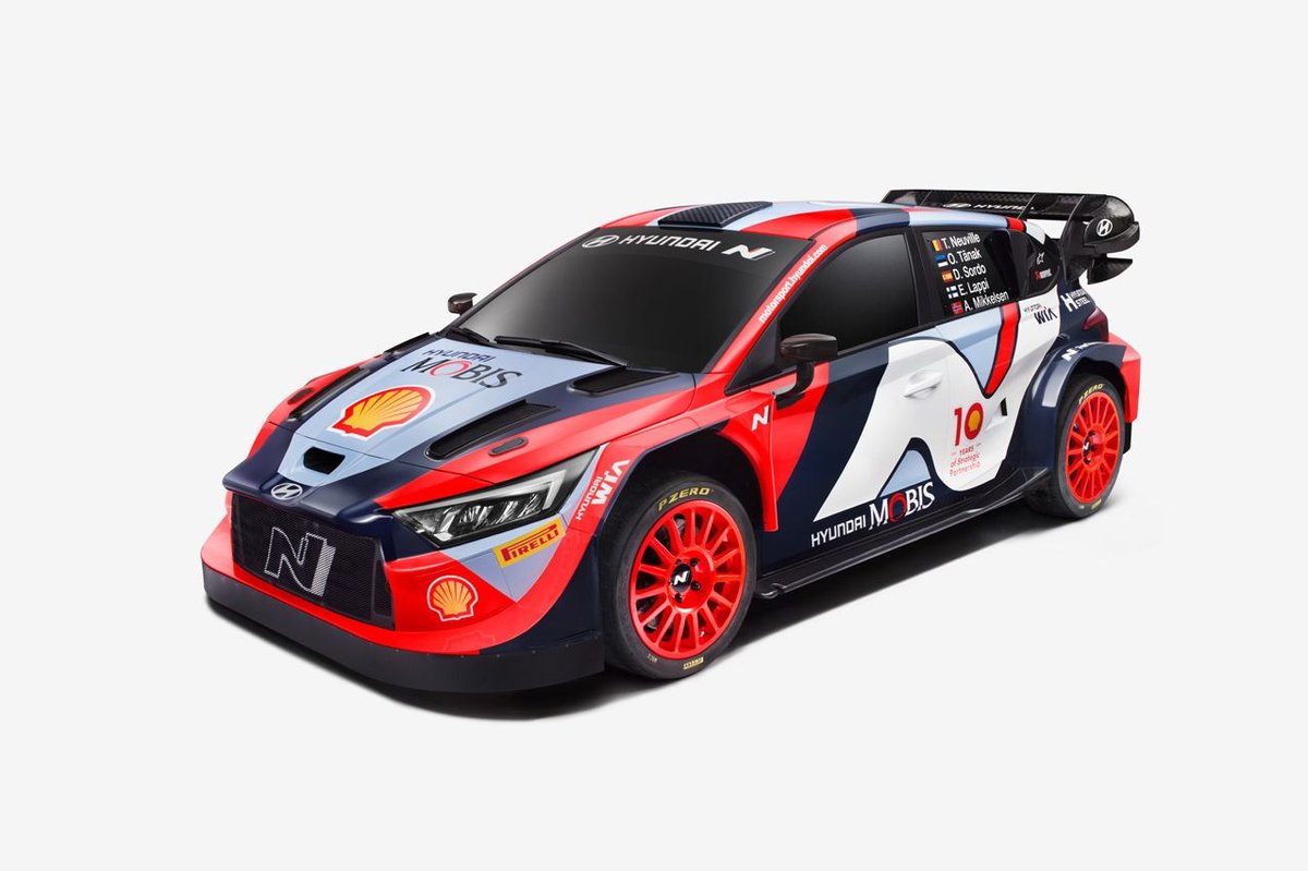 Revving Up the WRC: Hyundai Unveils Dynamic New Look for the Road Ahead