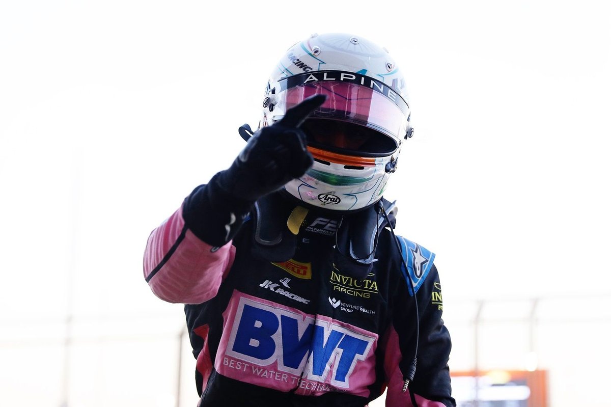 Controversy Unfolds: Maini Disqualified from F2 Pole Position in Bahrain Qualifying