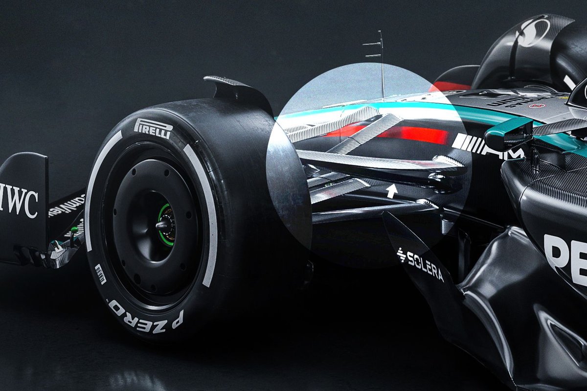 Revolutionizing the Race: Mercedes Unveils Groundbreaking Double Suspension on W15 F1 Car