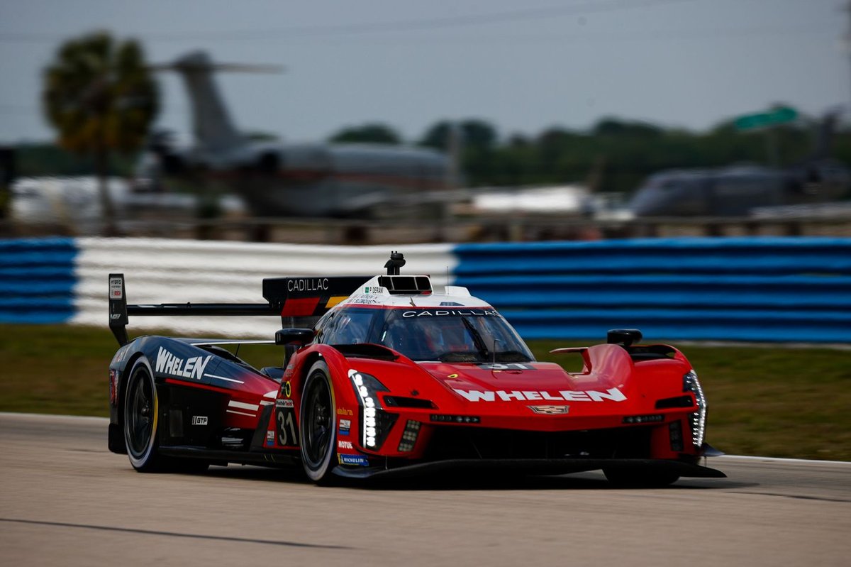 Racing Royalty: Derani Secures Striking Pole Position, Cadillac Locks Down 1-2 at Sebring 12 Hours