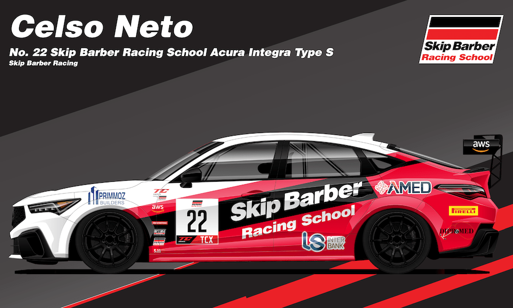 Revving Up for Victory: Neto's Triumphant Return to Skip Barber Racing with Acura Integra Type-S