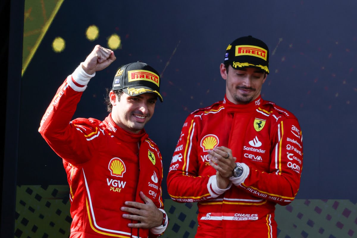 Leclerc's Humble Acknowledgment: Sainz Shines as Ferrari's Top Driver in Australia