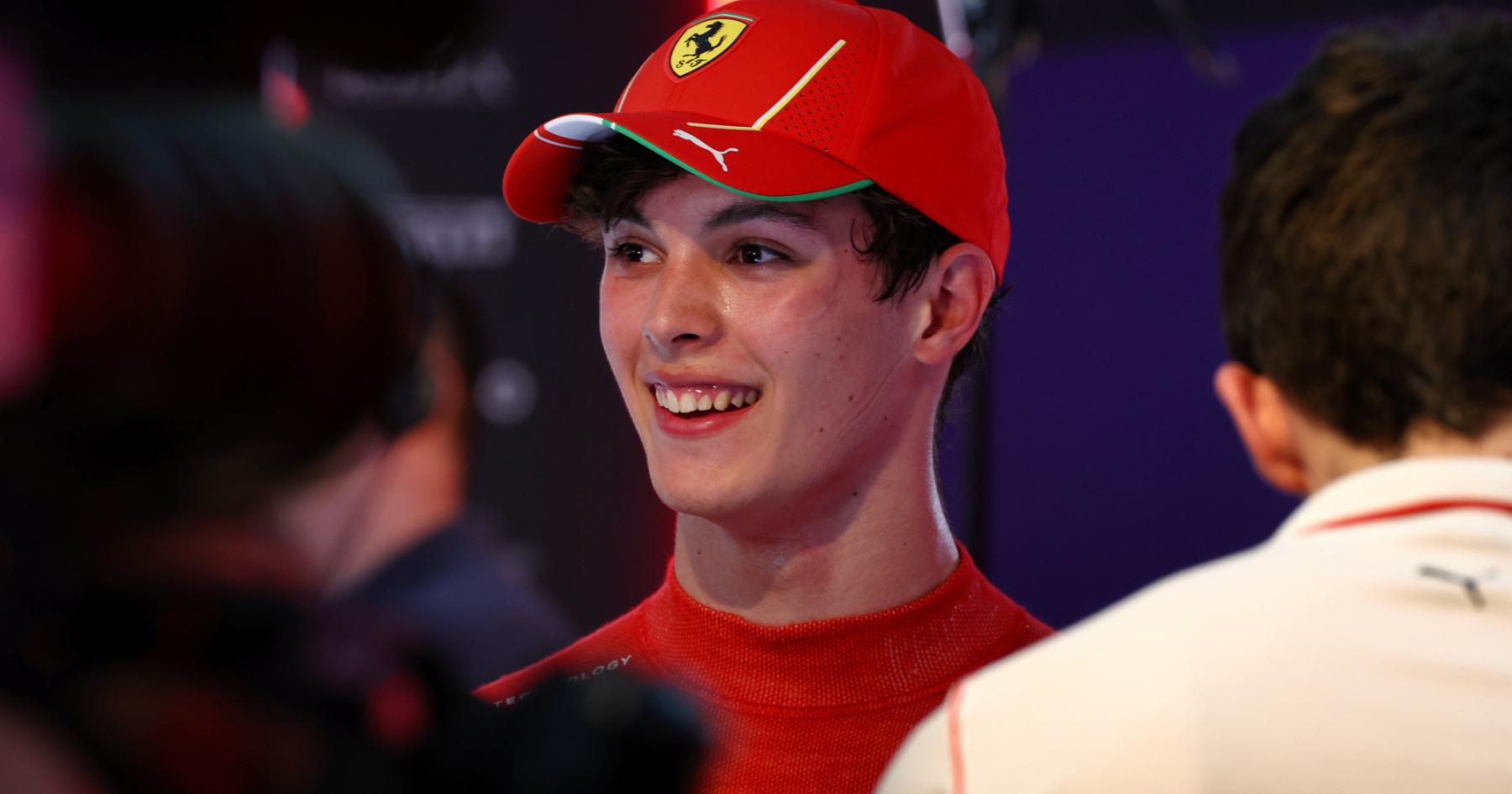 Bearman Revs Up for F1 Debut: Behind the Scenes with Ferrari