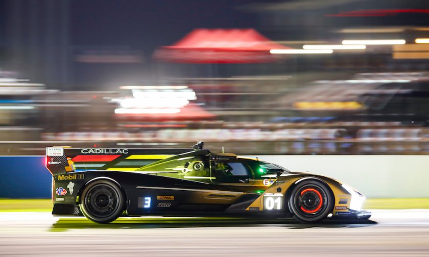 Van de Zande Shines in Sebring: Cadillac Racing Dominates Night Practice