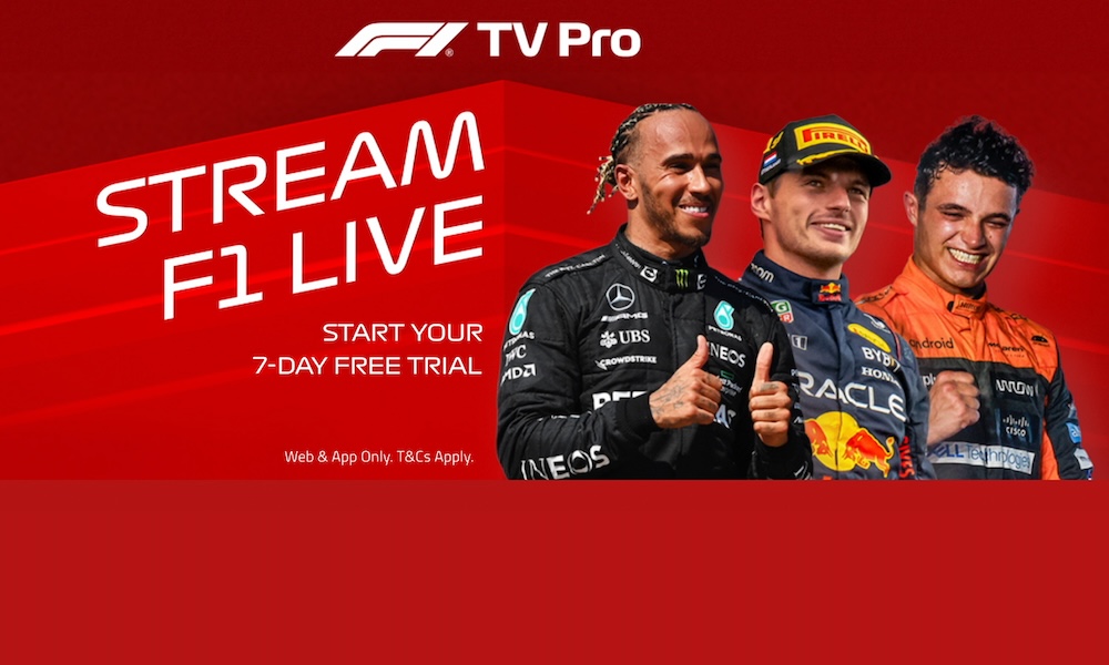 Rev Up Your F1 Experience with Exclusive Access: Claim Your 7-day FREE Trial of F1 TV Pro!