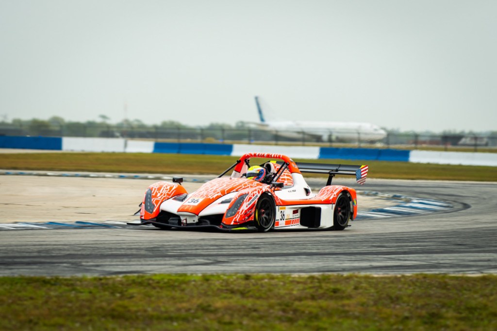 Field, Missig, and Bacon Dominate Radical Cup Race Three at Sebring